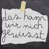 aego - Das ham wir nich gewusst - Single